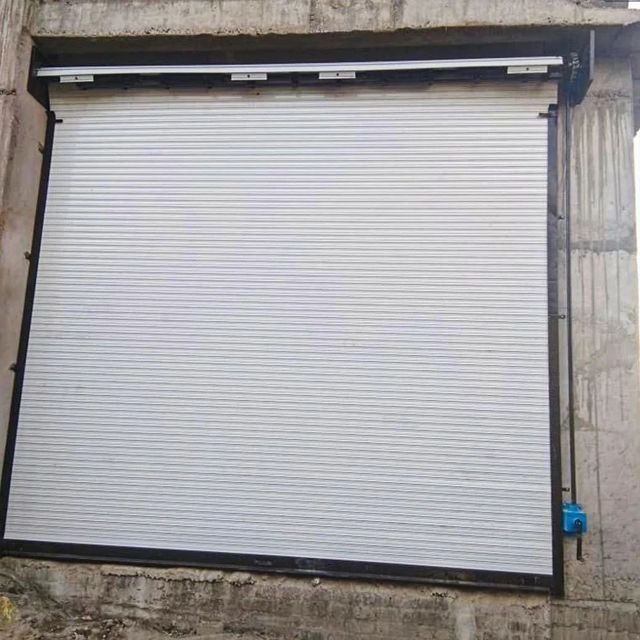 Automatic Rolling Shutter Material Mild Steel Shutter Type Aluminium Control Components Push Button Country of Origin Made in - Image 1