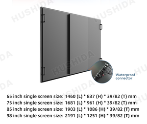 Outdoor Sunlight Readable High-Brightness 65 75 86 Inch 1000nits 4K UHD LCD Outdoor Large Smart Tv Waterproof - Image 5