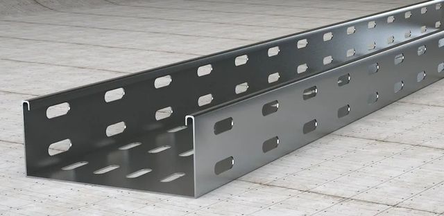 GI Galvanized Cable Trays Material GI Size Customized I Deal In New Only Design Flexible Design Quality Superior - Image 1