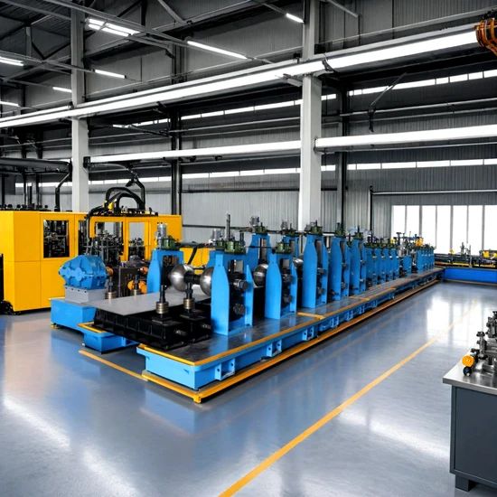 High Productivity Tube Mill Machine Pipe Making Machinery Building-Material-Making-Machinery - Image 1
