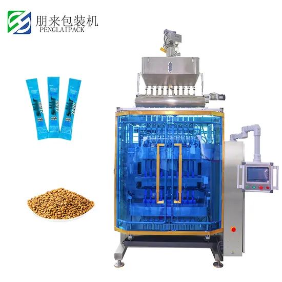 Sachet Pouch Bag Multi Lanes Automatic Multi Function Vertical Packing Machine for Granule Powder - Image 1