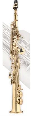 Soprano Saxophone Bass (51) Age Adult Model NO. 51 Kind Saxophone HS Code 9209999000 Production Capacity: 20, 000 PCS/Year - Image 1