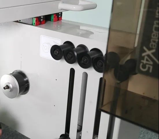 High Tension Color Code Positioning Banding Machine Side Threading Cake Box Strapping Machine - Image 2