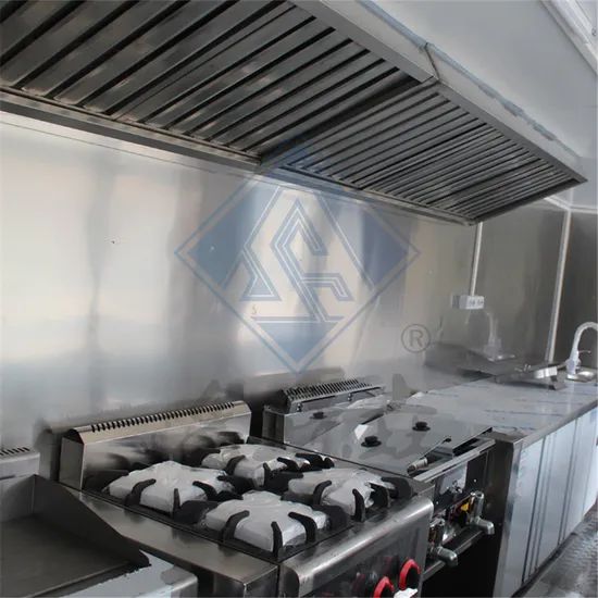Full Equipment Food Trucks Coffee Restaurant BBQ Dining Car Mobile Food Trailer - Image 5