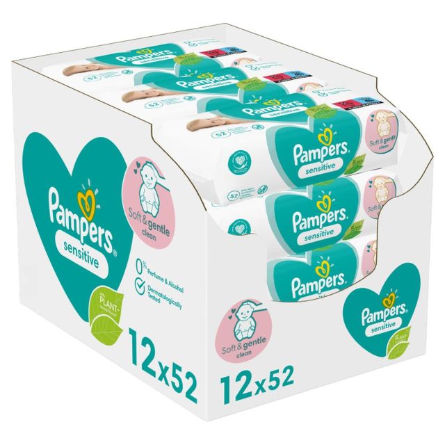 Discounted Price Pampers Sensitive Water Based Baby Diaper Wipes - Image 3