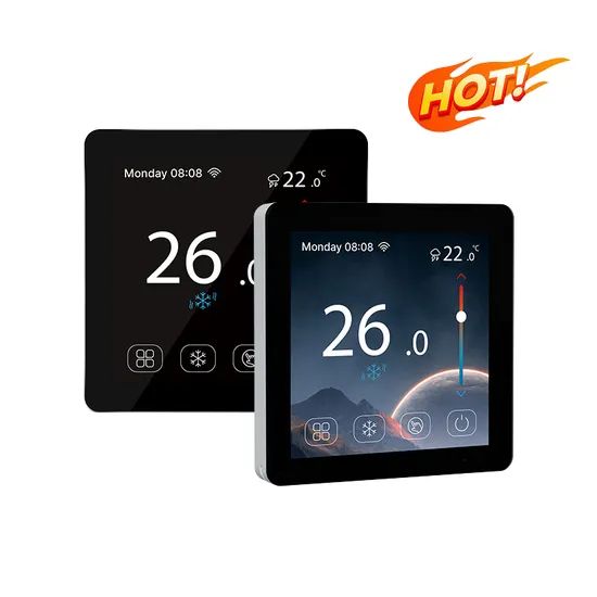 Color Touch Screen Digital Room Thermostats WiFi with Frost Protection - Image 1