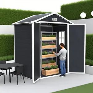 Easy-Install Backyard Water Proof Sheds for Garden Tools and Equipment - Image 2