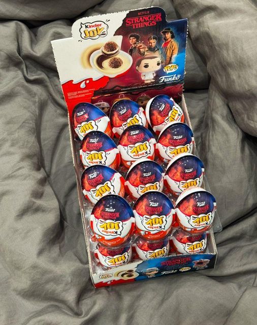 Amazing Kinder Joy Stranger Things Chocolate Egg Collectible Surprise Treat Premium Gift For Kids Fans - Image 4