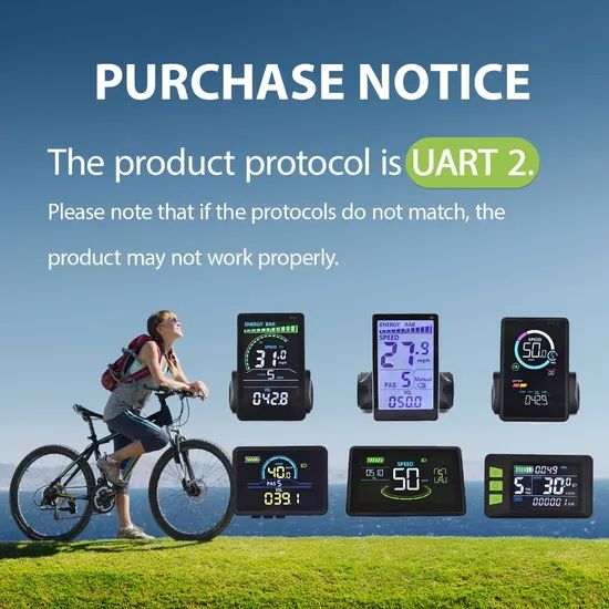 Bike Conversion Kit Fatbike LCD Display Ebike Speedometer Accessories - Image 2