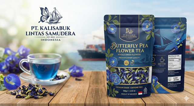 Butterfly Pea Origin Indonesia Features Organic Product Type Spices, Seasonings & Flavors - Image 1