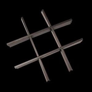 Aluminum Open Cell Ceiling Grid Office Surface Punching Trademark ACEBOND Installation Steel HS Code 7602715000 Quality First - Image 1