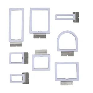 Custommost Popular in Apparel Machine Parts Embroidery Hoops Frames for T Shirt Garments Embroidery Machine - Image 2