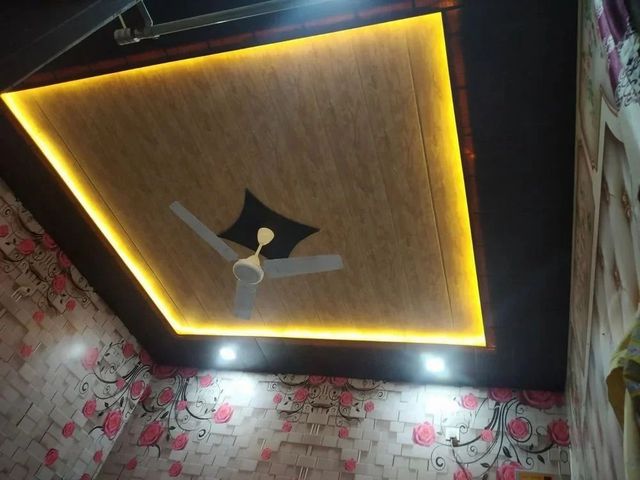 PVC False Ceiling Work Services Texture Modern Designs Fire Resistance Resistant Termite Resistance Resistant Moisture Resistance - Image 2