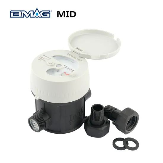 Bmag R400 115mm Length Plastic Body Rotary Piston Volumetric Water Meter - Image 1