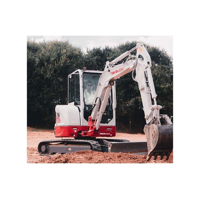 Takeuchi TB335R Mini Excavator with Yanmar Engine and Gearbox - Image 4