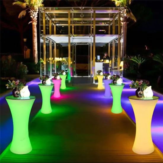 Bar Tables LED Event Furnitures RGB Light Source - Image 6