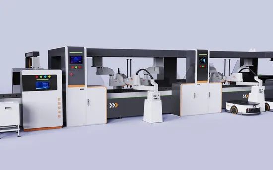 Smart Agv-Integrated Large-Scale Industrial Automated Delta Robot Packing Line - Image 1