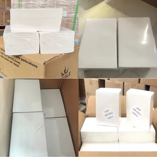 Self Adhesive Direct Thermal Sticker Paper Barcode Label Shipping Label - Image 6