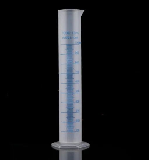 Lab Plastic Graduated Measuring Cylinder Origin China Capacity 250mL Material Plastic HS Code 39269090 Model NO. - Image 1