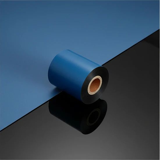 Premium Black Wax Resin Barcode Ribbon for Zebra Sato Printers - Image 1