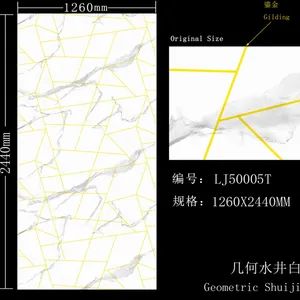 New 3D Special Design Wall Material PVC Marble Sheet Marble Panel 3mm PVC Wall Panel - Image 2