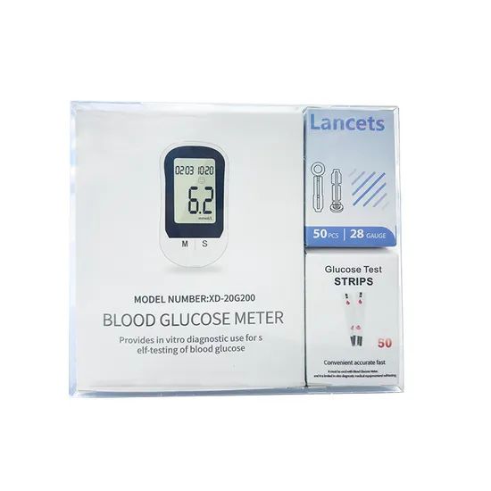 Portable Medical Glucometer Blood Glucose Meter Origin China Group Everyone Model NO. GB-6 HS Code 3923300000 Package Carton Box - Image 6