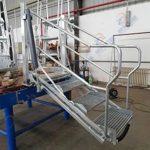 4 Steps Manual Isolation Folding Stairs - Image 4