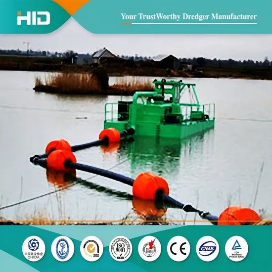 HID Brand Logistic Cargo Shipping Pontoon Customized Size Barges with Loading Crane - Image 4