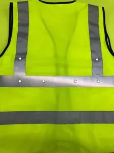 12 Pieces LED Reflective Safety Vest Trademark Aroad HS Code 3926909090 Model NO. PRV30123 Type Reflective Vest Specification XL, L, XXL - Image 2