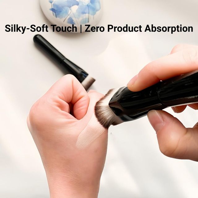 BSFL 4D Precision Master - Professional Quad-Flat Foundation Brush makeup brush - Image 5