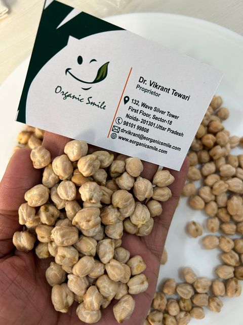 Wholesale Best Price Hot Sell Enriched Grains Roasted Dried Chickpeas Price From India Whole White Chickpeas Kabuli Chana - Image 5