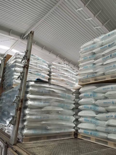 Citric Acid Monohydrate Quality Grade Food Grade Storage Temperature 30°c Or Below Packaging 25kg Paper Plastic Bags/ffs Bags With/without - Image 2