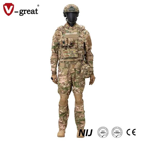 1000d Waterproof Nij Level Iiia/III/IV Individual Combat Tactical Vest - Image 1