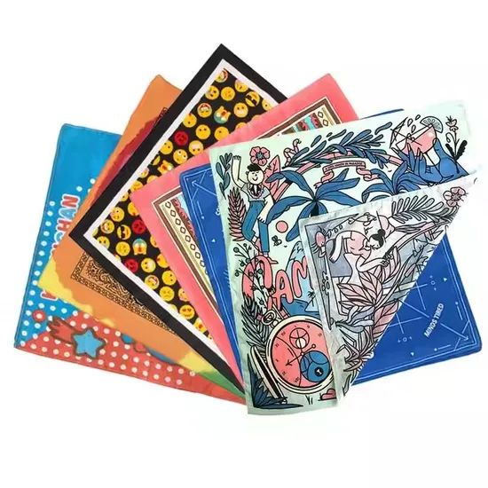 Cheap Customized Solid Color Blank Sublimation Handkerchiefs - Image 6