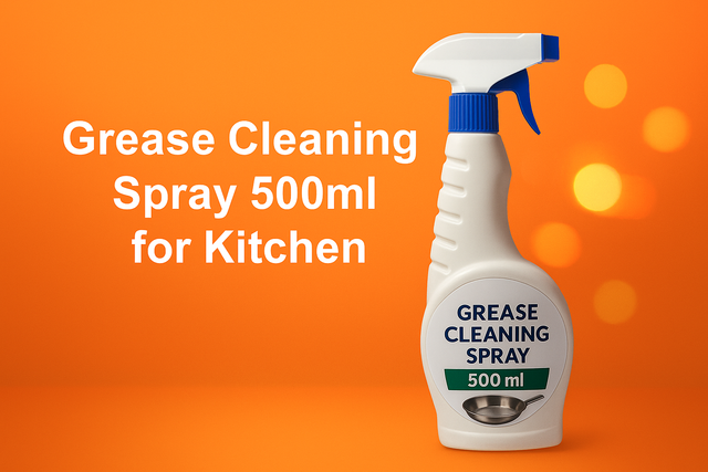 Premium Home Grease Cleaner Spray 500 ml for Kitchen Capacity 500ml Form Spray Bottle Scent Fresh Lemon Eco-friendliness Eco-friendly Formula, - Image 2