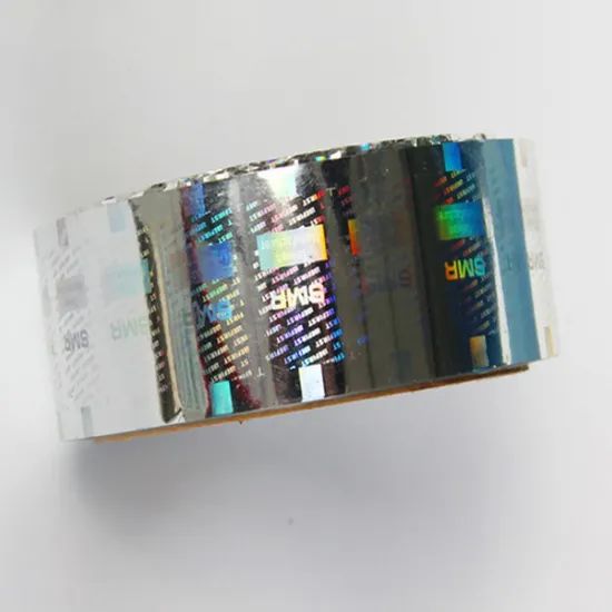 Custom Hologram Hot Stamping Foil for Security Sticker Labels - Image 2