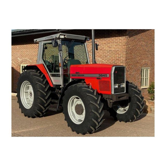 massey ferguson farm tractor high performance machine designed for heavy duty agricultural tasks including tilling seeding spraying and hauling equipped with comfortable operator controls low maintenance and long service life - Image 2