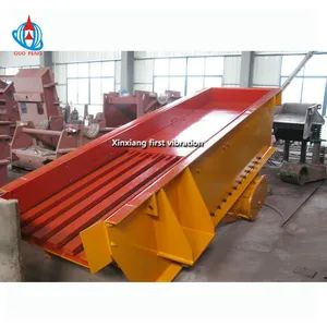 Customized Vibrating Grizzly Feeders for Limestone Origin China Model NO. GZT Width 500-2000mm Trademark Guofeng Motor Power(kw) 10~20 - Image 3