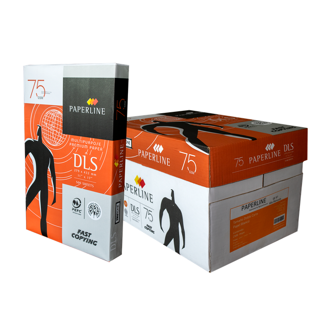 Paperline A4 80/75/70 GSM 500 Sheets 100% Virgin Wood Pulp Smooth Surface White Office Copy Paper 103-110um Thickness 102-104% Smooth Printing High Brightness And Clean - Image 3