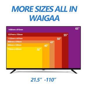 OEM Large Android 4K Screen LED Smart TVs HD 120Hz 43inch 55inch 60inch 65inch 72inch 85inch Bluetooth & Wifi for Hotels - Image 3