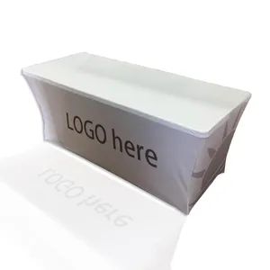 Custom Table Cloth Trade Show Sublimation Printed Logo Origin China Width 4/6/8FT Length 4/6/8FT Style Customize Size Customized - Image 4