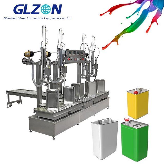 Jerry Can Filling Machine Liquid Jerry Can Filler Automatic Jerry Can Filling Line Chemical Filling Machine Acid Filling Machine - Image 3
