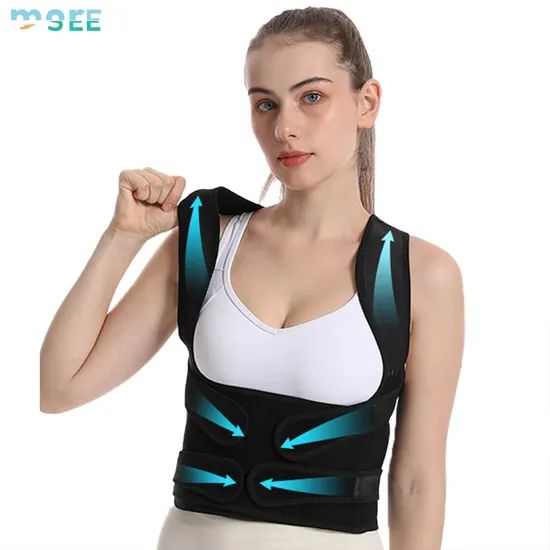 Back Lumbar Support Shoulder Posture Support Posture Corrector Back Pain Relief Breathable Back Brace Support - Image 1