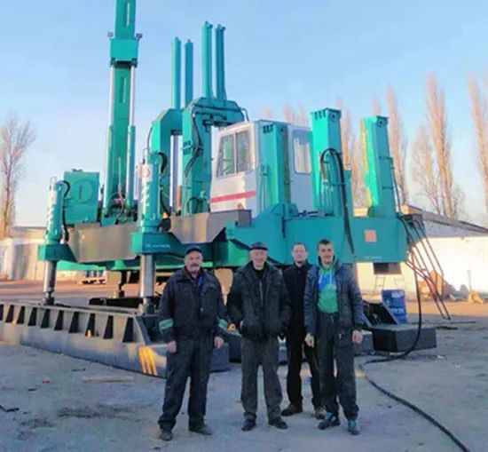 Advanced Static Pile Driving Rig with ISO Certification Noise Low Noise ...