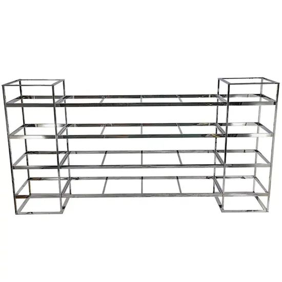 Customised High-End Precision Sheet Metal Processing Stainless Steel Table Leg Frame / Laser Cutting and Welding Metal Forming - Image 2