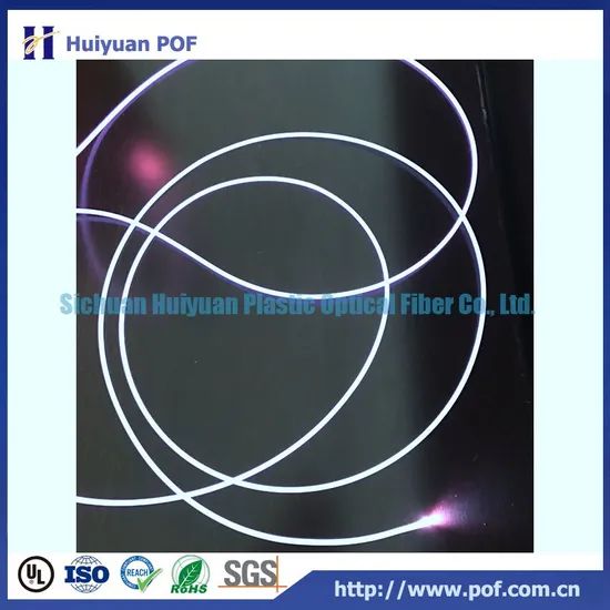 Solid Core Fiber Cable Used in Swimming Pool Lighting Trademark HYPOF Weight 10kg/100m LED Type SMD 3528 Color Mixed - Image 3