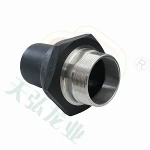 HDPE Threaded Male Coupling for Drinking Water System with Stainless Steel Insert - Image 5