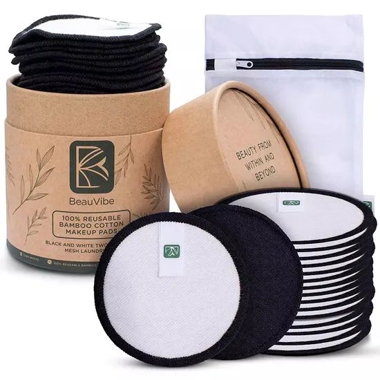 Make up Organic Washable Reusable Cotton Rounds Origin China Trademark RIWAY Model NO. OEM/ODM HS Code 6307100000 Material 100% - Image 3