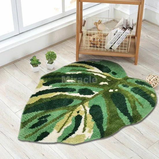 Washable TPR Rubber Rugs Absorbent Door Mats Runner Kitchen Mats Indoor Sublimation Rug - Image 3