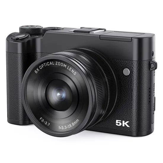 DC205X Dual Lens Camcorder High Definition Optical Zoom 5K Digital Camera Video Recorder - Image 1